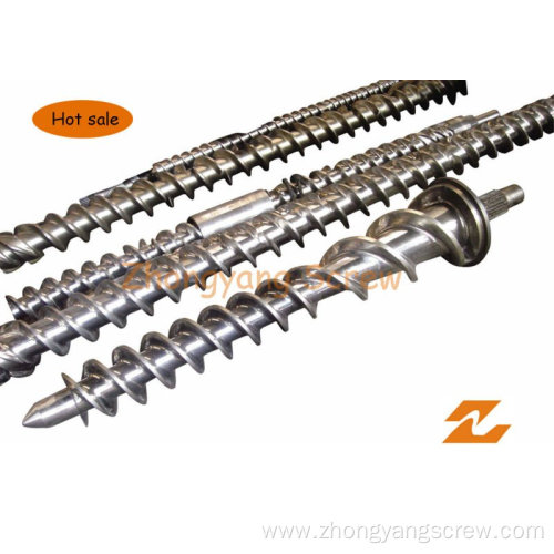 Bimetallic Screw and Barrel for Rubber Extruder Machine